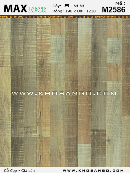 Sàn gỗ MaxLock M2586 Sàn gỗ MaxLock M2586
