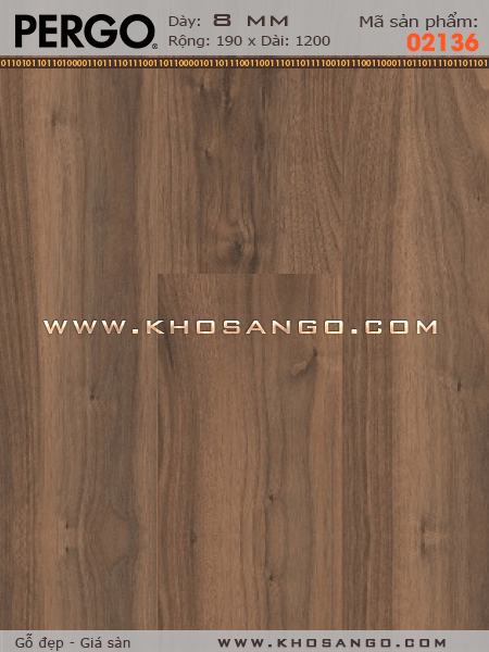 Sàn gỗ Pergo 02136
