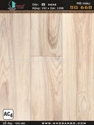 Sàn gỗ INOVAR SG668 Sàn gỗ INOVAR SG668