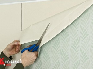Hướng dẫn cách thi công giấy dán tường