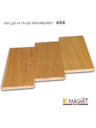 Sàn gỗ sồi Engineered 15x125x900 (608) Sàn gỗ sồi Engineered 15x125x900 (608)
