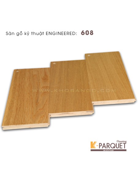 Sàn gỗ sồi Engineered 15x125x900 (608) Sàn gỗ sồi Engineered 15x125x900 (608)