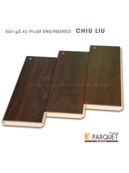 Sàn gỗ chiu liu Engineered 15x90x900 Sàn gỗ chiu liu Engineered 15x90x900