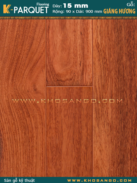 Sàn gỗ Hương Engineered 90x900 Sàn gỗ Hương Engineered 90x900