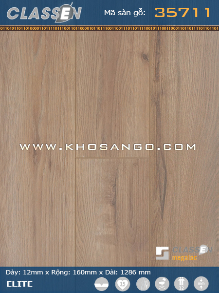 Sàn gỗ Classen 35711 Sàn gỗ Classen 35711