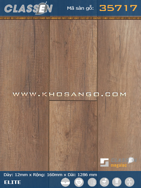 Sàn gỗ Classen 35717 Sàn gỗ Classen 35717