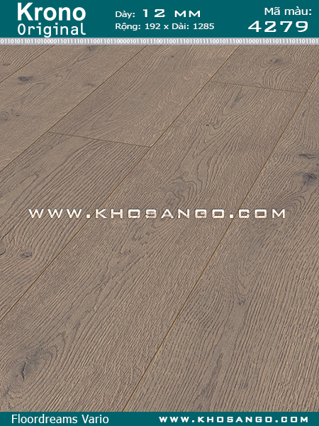 Sàn gỗ Krono Original 4279 Sàn gỗ Krono Original 4279
