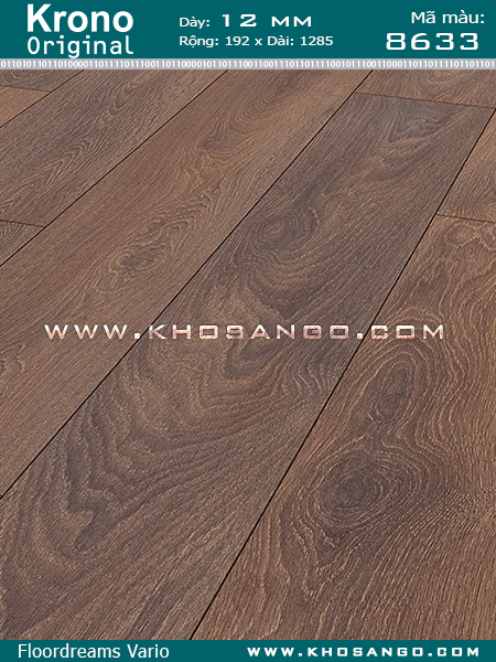 Sàn gỗ Krono Original 8633 Sàn gỗ Krono Original 8633