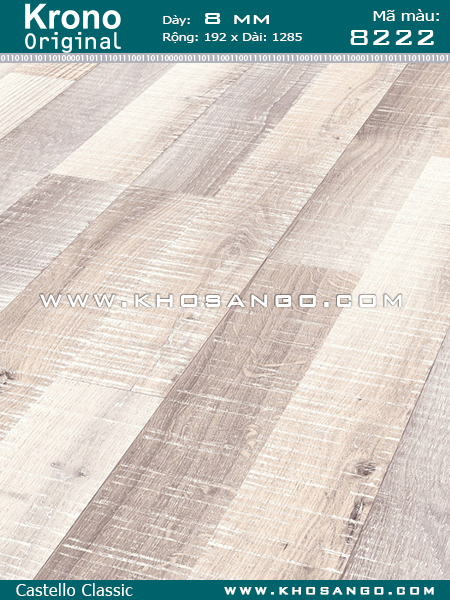 Sàn gỗ Krono Original 8222 Sàn gỗ Krono Original 8222