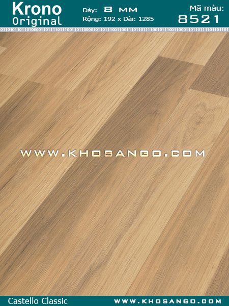 Sàn gỗ Krono Original 8521 Sàn gỗ Krono Original 8521