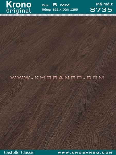 Sàn gỗ Krono Original 8735 Sàn gỗ Krono Original 8735