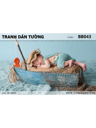 Tranh dán tường BABY BB043 Tranh dán tường BABY BB043