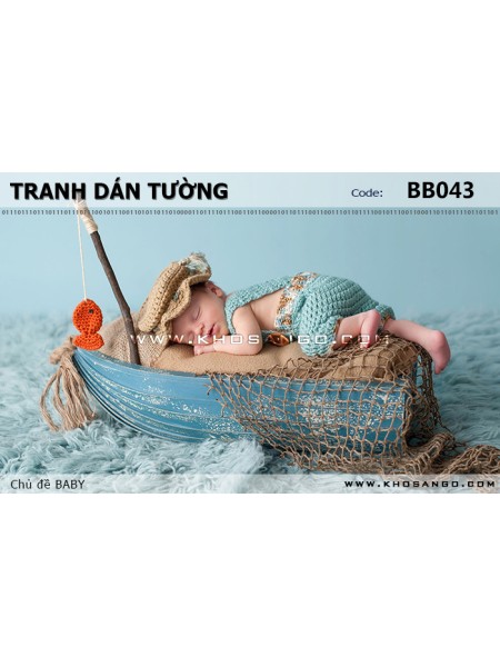 Tranh dán tường BABY BB043 Tranh dán tường BABY BB043