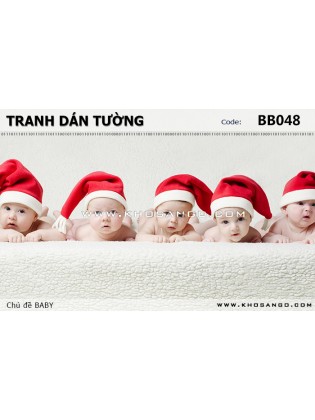 Tranh dán tường BABY BB048 Tranh dán tường BABY BB048