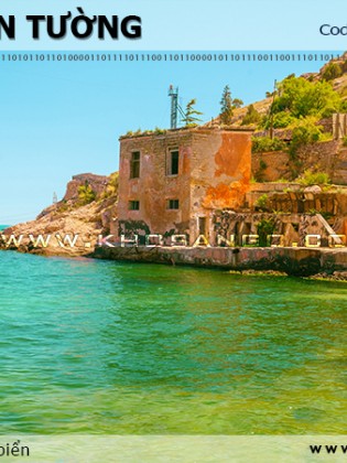 Tranh dán tường phong cảnh biển SEA010