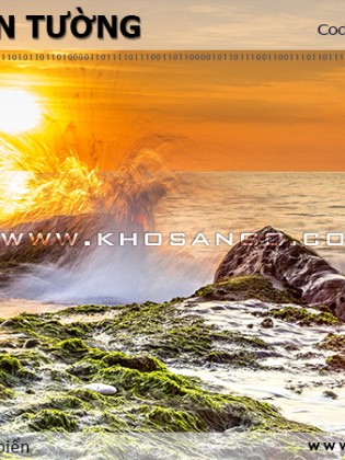 Tranh dán tường phong cảnh biển SEA019