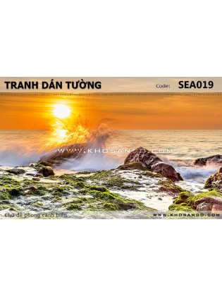 Tranh dán tường phong cảnh biển SEA019 Tranh dán tường phong cảnh biển SEA019
