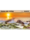 Tranh dán tường phong cảnh biển SEA019