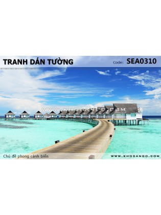 Tranh dán tường phong cảnh biển SEA310 Tranh dán tường phong cảnh biển SEA310