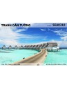 Tranh dán tường phong cảnh biển SEA310