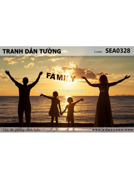 Tranh dán tường phong cảnh biển SEA328 Tranh dán tường phong cảnh biển SEA328