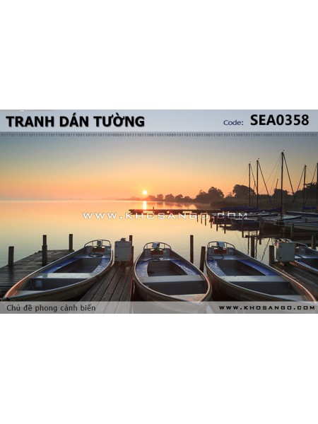 Tranh dán tường phong cảnh biển SEA358 Tranh dán tường phong cảnh biển SEA358
