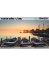 Tranh dán tường phong cảnh biển SEA358