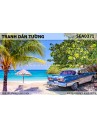Tranh dán tường phong cảnh biển SEA371