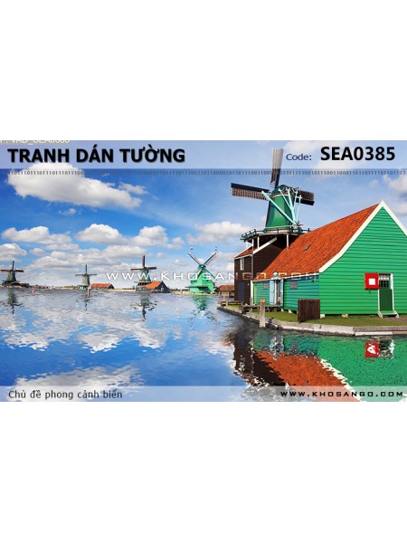 Tranh dán tường phong cảnh biển SEA385 Tranh dán tường phong cảnh biển SEA385