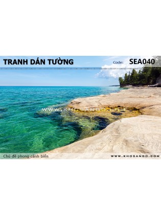 Tranh dán tường phong cảnh biển SEA040 Tranh dán tường phong cảnh biển SEA040