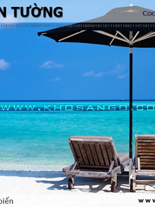 Tranh dán tường phong cảnh biển SEA042