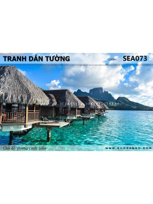 Tranh dán tường phong cảnh biển SEA073 Tranh dán tường phong cảnh biển SEA073