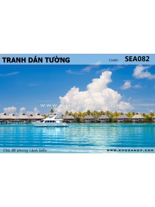 Tranh dán tường phong cảnh biển SEA082 Tranh dán tường phong cảnh biển SEA082