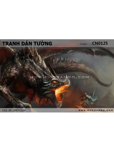Tranh dán tường CARTOON CN0125 Tranh dán tường CARTOON CN0125