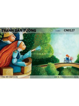 Tranh dán tường CARTOON CN0127 Tranh dán tường CARTOON CN0127
