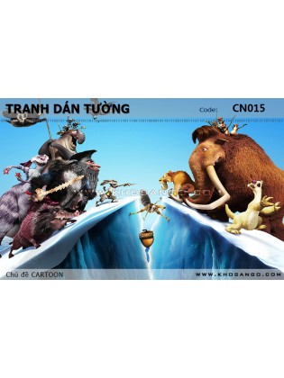 Tranh dán tường CARTOON CN015 Tranh dán tường CARTOON CN015