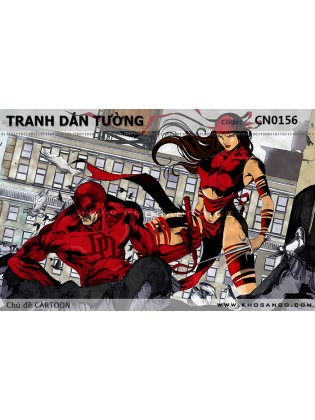 Tranh dán tường CARTOON CN0156 Tranh dán tường CARTOON CN0156