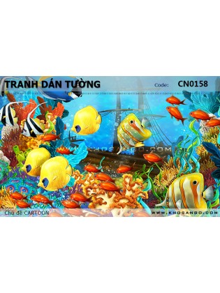 Tranh dán tường CARTOON CN0158 Tranh dán tường CARTOON CN0158