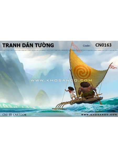 Tranh dán tường CARTOON CN0163 Tranh dán tường CARTOON CN0163