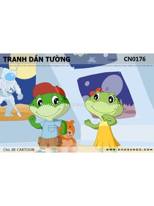 Tranh dán tường CARTOON CN0176 Tranh dán tường CARTOON CN0176