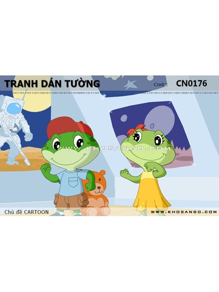 Tranh dán tường CARTOON CN0176 Tranh dán tường CARTOON CN0176