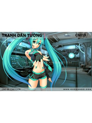 Tranh dán tường CARTOON CN019 Tranh dán tường CARTOON CN019