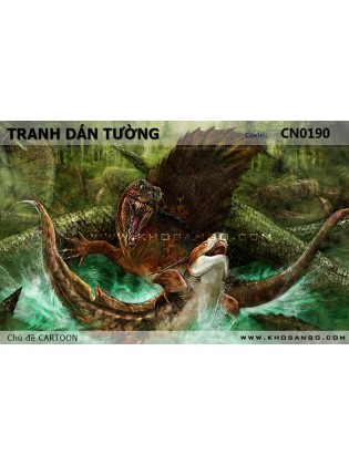 Tranh dán tường CARTOON CN0190 Tranh dán tường CARTOON CN0190