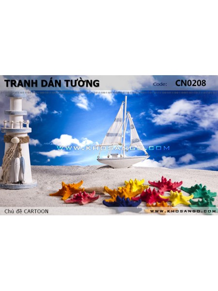 Tranh dán tường CARTOON CN0208 Tranh dán tường CARTOON CN0208