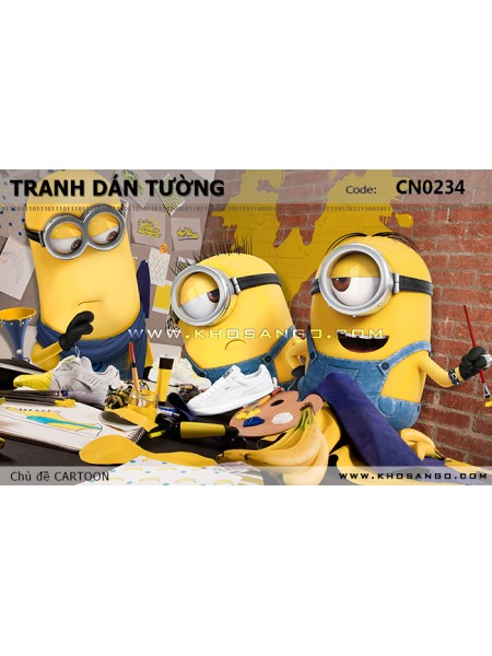Tranh dán tường CARTOON CN0234 Tranh dán tường CARTOON CN0234