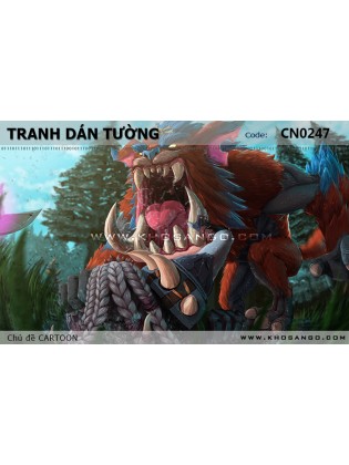 Tranh dán tường CARTOON CN0247 Tranh dán tường CARTOON CN0247