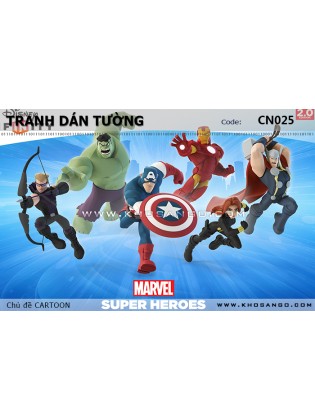 Tranh dán tường CARTOON CN025 Tranh dán tường CARTOON CN025