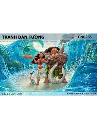 Tranh dán tường CARTOON CN0265 Tranh dán tường CARTOON CN0265
