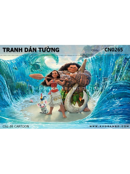 Tranh dán tường CARTOON CN0265 Tranh dán tường CARTOON CN0265