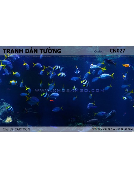 Tranh dán tường CARTOON CN027 Tranh dán tường CARTOON CN027